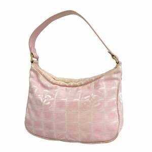 Chanel New Travel Nylon Handbag in Pink Champagne for Women